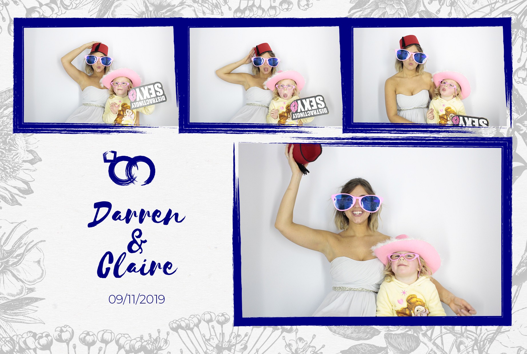 Darren and Claire’s Wedding  | View more photos from the event at gallery.myphotoboothexperience.co.uk/u/MyPhotoBoothExperienceLtd/Darren-and-Claire’s-Wedding